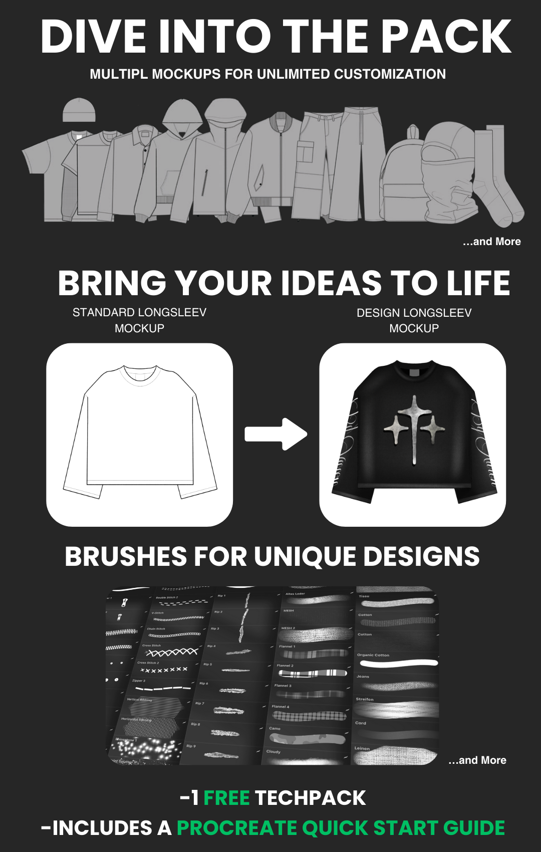 ULTIMATE Pack (Brush+Mockup)